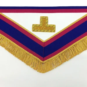 Provincial Mark English Regulation Apron - Pink And Blue