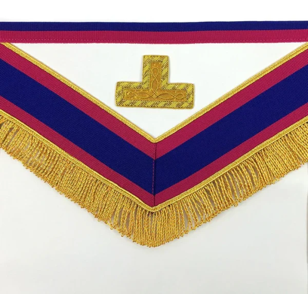 Provincial Mark English Regulation Apron - Pink And Blue