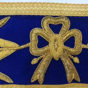 Grand Standard Bearer Craft English Regulation Apron - Royal Blue