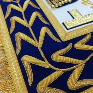 Grand Standard Bearer Craft English Regulation Apron - Royal Blue