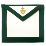 Member Allied Masonic Degrees Apron | Green Velvet AMD Member