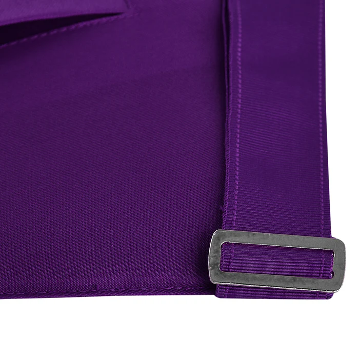 Superintendent Allied Masonic Degrees Apron – Purple Ribbon