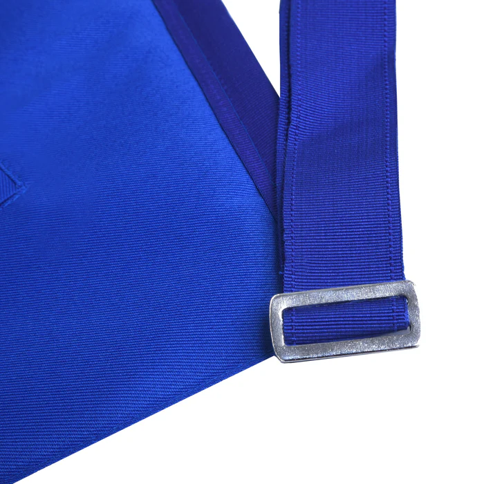 Worshipful Master Blue Lodge Officer Apron – Royal Blue