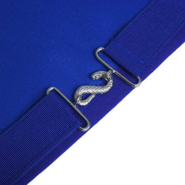 Worshipful Master Blue Lodge Officer Apron - Royal Blue