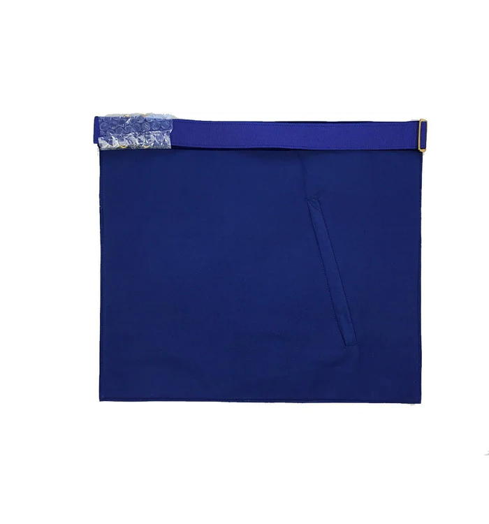 Master Mason Blue Lodge Apron – Royal Blue Square & Compass G