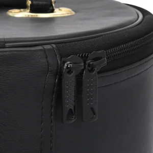 Shriners Fez Case - Black Synthetic Leather