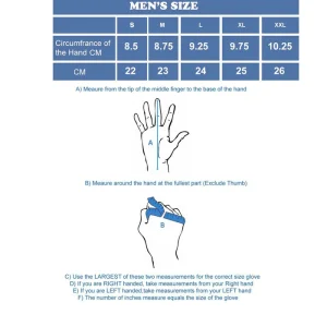 Gloves Size Chart