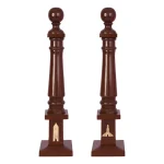 Blue Lodge Columns Senior - Junior Warden Gold Plated Emblems Pair