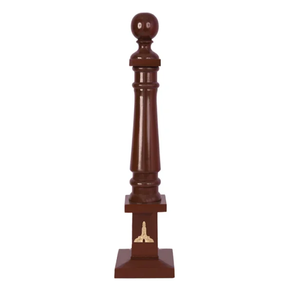 Masonic Column - Senior & Junior Warden Gold Plated Emblems Front 2