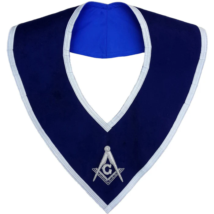 Master Mason Blue Lodge Collar – Dark Blue Velvet