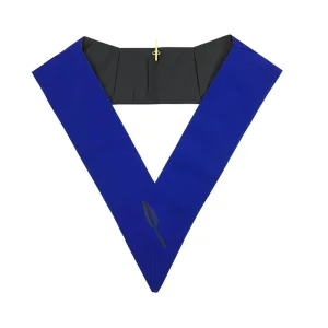 Assistant Secretary Blue Lodge Collar - Royal Blue