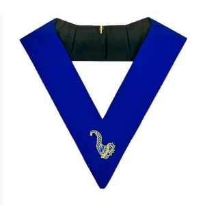 Junior Steward Blue Lodge Collar - Royal Blue