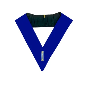 Junior Warden Blue Lodge Collar - Royal Blue