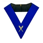 Secretary Blue Lodge Collar - Royal Blue