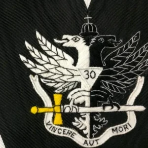 30th Degree Scottish Rite Collar - Templar Cross & Bicephalic Eagle