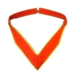 32nd Degree Scottish Rite Collarette - Orange & Gold Moire Ribbon