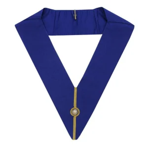 Grand Officers Craft English Regulation Officer Collar - Royal Blue