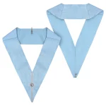 Officers Craft English Regulation Turquoise Moire Officer Collar