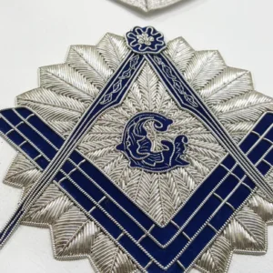 Master Mason Blue Lodge Apron - Royal Blue Velvet 7 Master Mason Blue Lodge Apron - Royal Blue Velvet