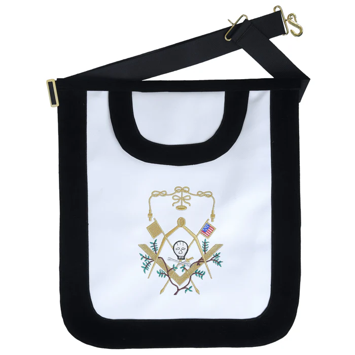 Master Mason Blue Lodge Apron – George Washington’s Replica