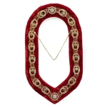 Shriners Chain Gold Plated Collar Worldwide Shipping