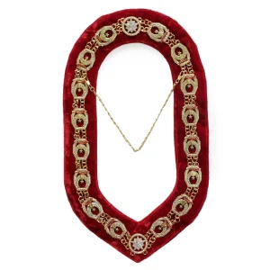 Shriners Chain Collar - Gold Plated