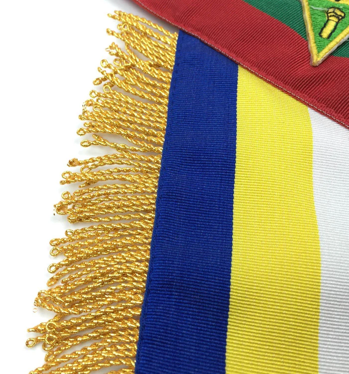 OES Sash – Five Color Moire Ribbon