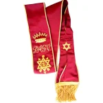 Grand Officers Order of the Secret Monitor English Regulation Red Sash