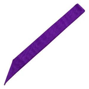 Superintendent Allied Masonic Degrees Sash - Purple Ribbon