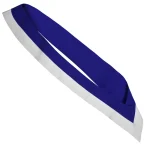 Red Branch of Eri AMD Sash - Blue White Ribbon Silk Backed