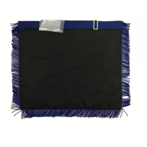 Master Mason Blue Lodge Apron - White & Navy Blue with Blue Fringe 7 Master Mason Blue Lodge Apron - White & Navy Blue with Blue Fringe