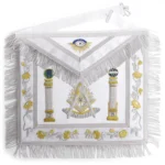California Past Master Blue Lodge Apron | Gold Bullion Hand-Crafted