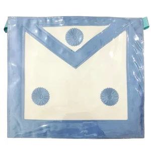 Master Mason Blue Lodge Aprons - Plastic Sky Blue