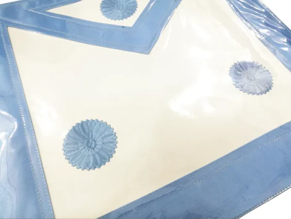 Master Mason Blue Lodge Aprons - Plastic Sky Blue