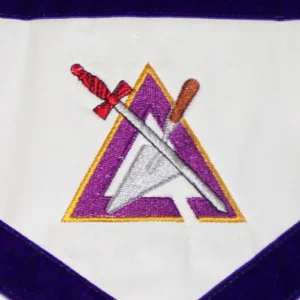 Past High Priest & Past Illustrious Master & Royal Arch Chapter & Council Apron - Reversible