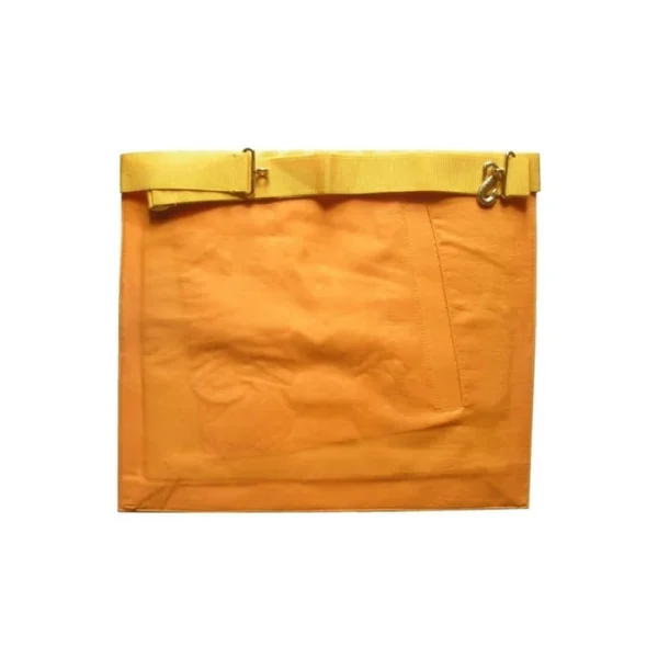 16th Degree Scottish Rite Apron - White & Gold Moire 1 16th Degree Scottish Rite Apron - White & Gold Moire