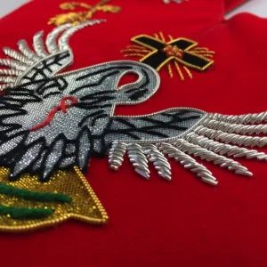 18th Degree Scottish Rite Regalia Set - Hand Embroidery 6 18th Degree Scottish Rite Regalia Set - Hand Embroidery