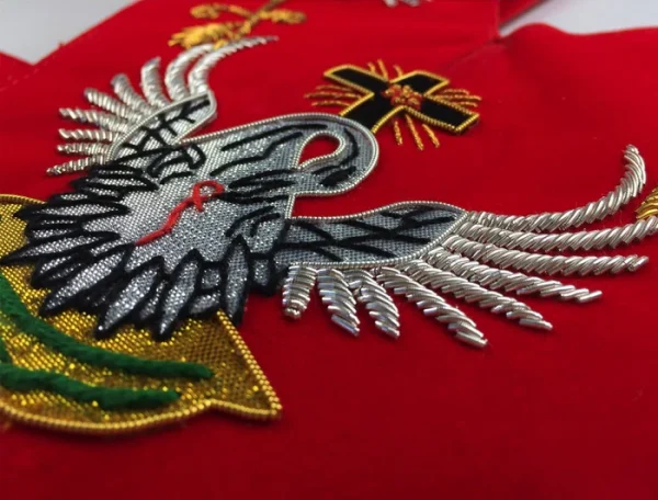 18th Degree Scottish Rite Regalia Set - Hand Embroidery 2 18th Degree Scottish Rite Regalia Set - Hand Embroidery