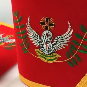 18th Degree Scottish Rite Regalia Set - Hand Embroidery 7 18th Degree Scottish Rite Regalia Set - Hand Embroidery