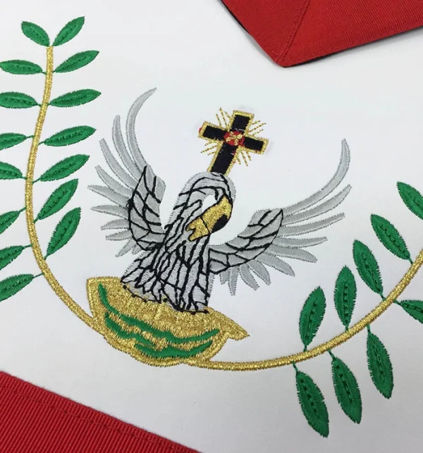 18th Degree Scottish Rite Regalia Set - Machine Embroidery 1 18th Degree Scottish Rite Regalia Set - Machine Embroidery