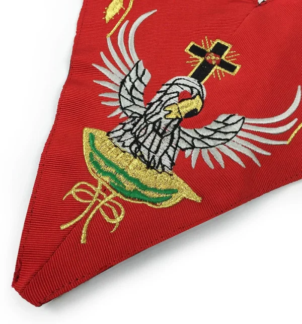 18th Degree Scottish Rite Regalia Set - Machine Embroidery 4 18th Degree Scottish Rite Regalia Set - Machine Embroidery