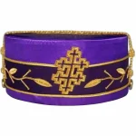33rd Degree Scottish Rite Crown Cap - Purple Gold Bullion Cord