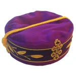33rd Degree Scottish Rite Sovereign Grand Inspector General Cap Purple