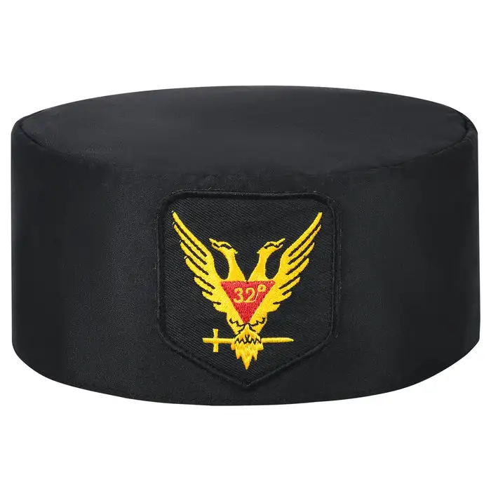 32nd Degree Scottish Rite Crown Cap – Wings Up Red & Yellow