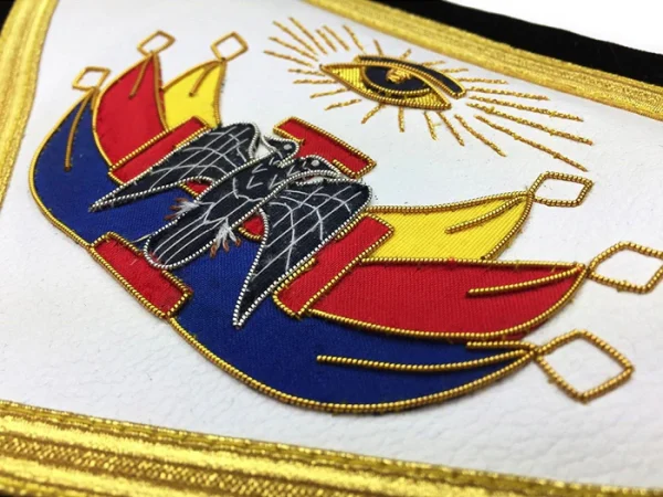 32nd Degree Scottish Rite Apron - Black Velvet 1 32nd Degree Scottish Rite Apron - Black Velvet