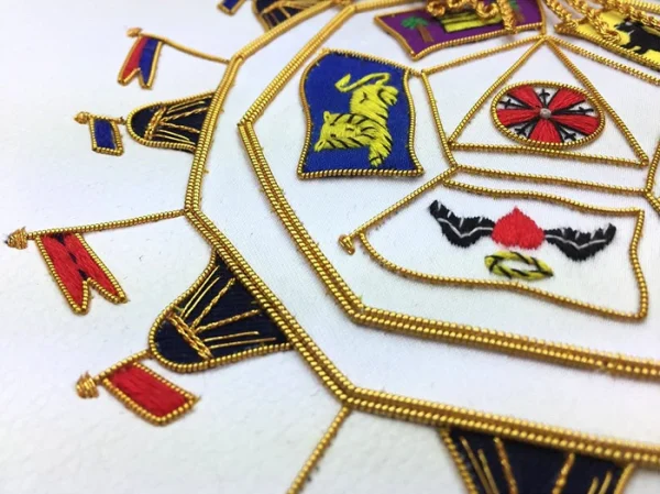 32nd Degree Scottish Rite Apron - Black Velvet 2 32nd Degree Scottish Rite Apron - Black Velvet