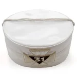 31st Degree Scottish Rite Crown Cap | White Silver Cord