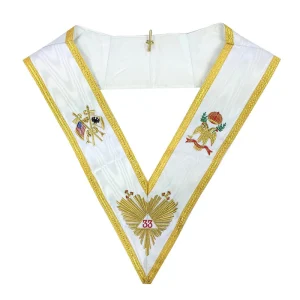 33rd Degree Scottish Rite Regalia Set - Machine Embroidery