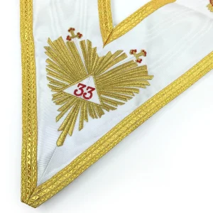 33rd Degree Scottish Rite Regalia Set - Machine Embroidery