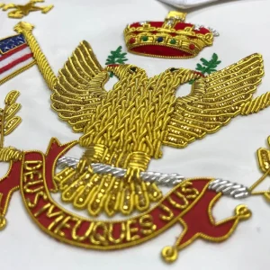 33rd Degree Scottish Rite Regalia Set - Wings Up All Countries Flags 7 33rd Degree Scottish Rite Regalia Set - Wings Up All Countries Flags